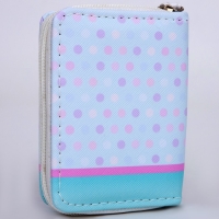 Кошелёк детский &laquo;Зайка&raquo; 10х8.5х2 см, голубой