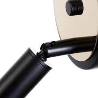 Бра "Клео" LED 8+5Вт 3000-6000К черный 15х15х30см