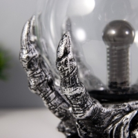 Плазменный шар полистоун "Рука из подземелья" 20х17х11 см