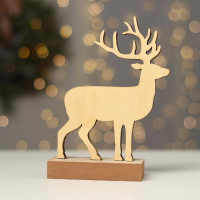 Новогодний декор с подсветкой &laquo;Новогодний олень&raquo; 11&times;5&times;19 см
