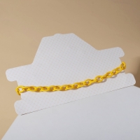 Чокер &laquo;Цепь&raquo; мультики, цвет жёлтый, L=37 см