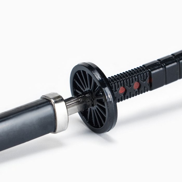 Сувенирное оружие мини "Катана Танзи", 24 см, чёрная