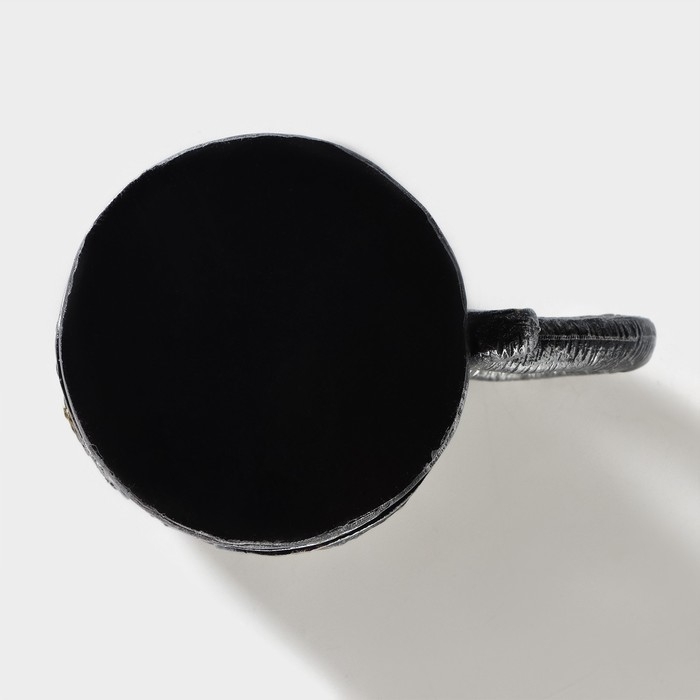 Кружка из нержавеющей стали &laquo;Лев&raquo;, 400 мл, цвет серебристый