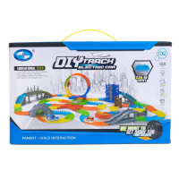 Автотрек &laquo;Магический Трек&raquo;, гибкий, светится в темноте, 98 деталей