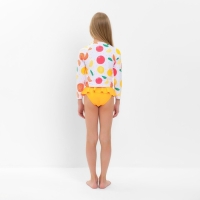 Купальник раздельный детский MINAKU с рукавами, рост 140-146