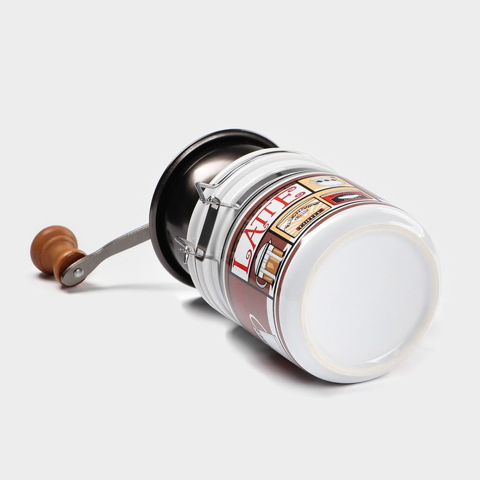 Кофемолка ручная Доляна &laquo;Латте&raquo;, 17&times;12,2 см, керамический механизм