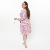 Халат женский, цвет пудровый, размер 50 Халат женский, цвет пудровый, размер 50