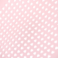 Лежак - горка для купания, цвет белый/розовый 0-6 мес, р-р 43х30х19см