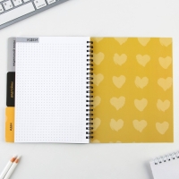 Планер с разделителями &laquo;Проект&raquo;, мягкая обложка, формат А5, 50 листов