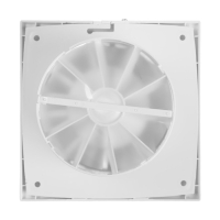 Вентилятор вытяжной "КосмоВент" В100-окш, d=100 мм, 144 м&sup3;/ч, без выключ, обр клапан, подш