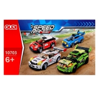 Конструктор &laquo;Гонка. Ралли&raquo;, 3 варианта сборки, 190 деталей