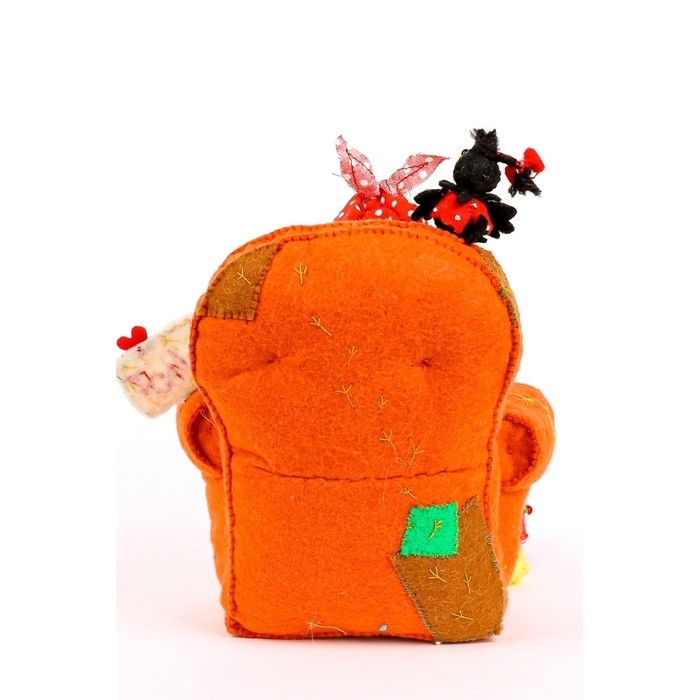 Набор для изготовления текстильной игрушки «Ворона-Уютница» высота — 17 см Набор для изготовления текстильной игрушки «Ворона-Уютница» высота — 17 см