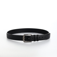 Ремень мужской, ширина 4 см, пряжка металл, цвет чёрный