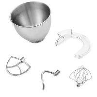 Цельнометаллический планетарный миксер КТ-3038 - 1500 Вт Цельнометаллический планетарный миксер КТ-3038 - 1500 Вт