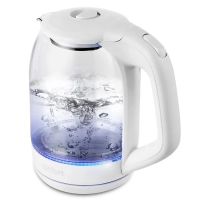 Чайник электрический стеклянный с подсветкой КТ-6169 - 1.8 л