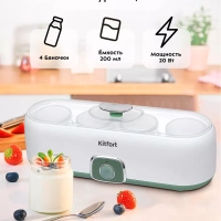 Йогуртница с баночками КТ-2006 - 20 Вт Йогуртница с баночками КТ-2006 - 20 Вт