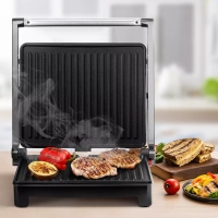 Электрогриль КТ-3660 двусторонний гриль электрический 2000Вт