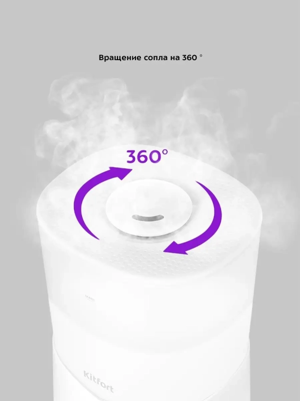 Увлажнитель воздуха для дома с подсветкой КТ-2873 - 25 Вт
