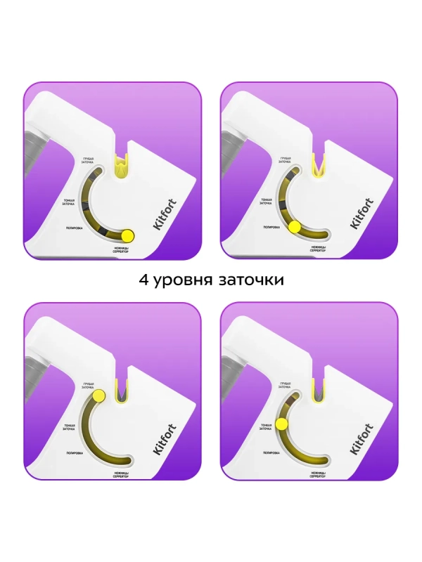 Точилка для ножей механическая КТ-6841 Точилка для ножей механическая КТ-6841