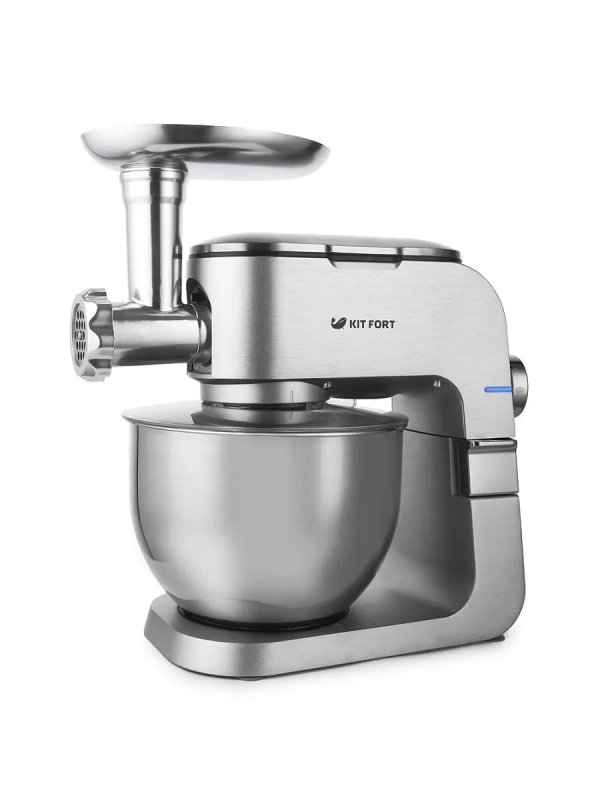 Цельнометаллический планетарный миксер КТ-1350 (2 в 1)