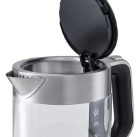 Чайник электрический стеклянный с подсветкой КТ-617 - 1.5 л