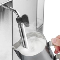 Кофеварка электрическая рожковая КТ-7254 - 1350 Вт Кофеварка электрическая рожковая КТ-7254 - 1350 Вт