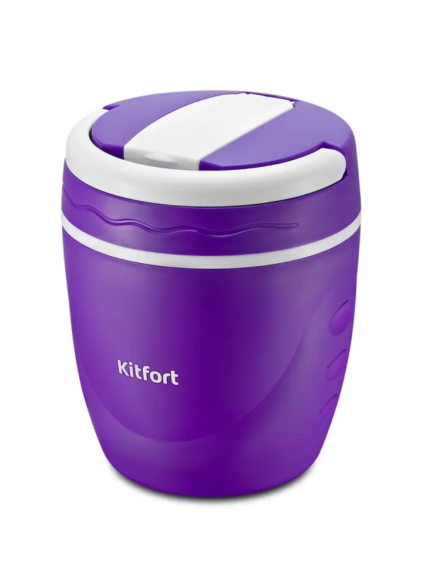 Ланч-бокс с ложкой КТ-1217 - 1 л Ланч-бокс с ложкой КТ-1217 - 1 л