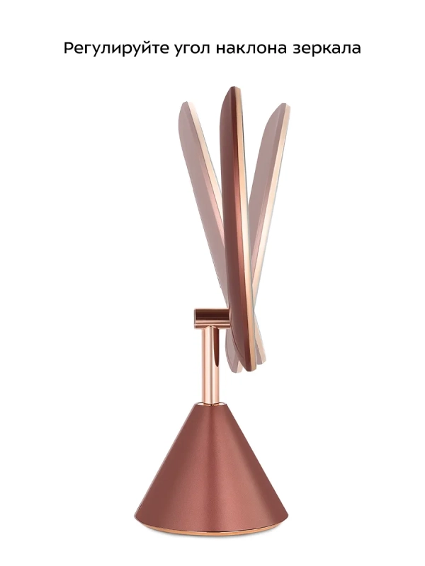 Косметическое зеркало с подсветкой и увеличением КТ-4121