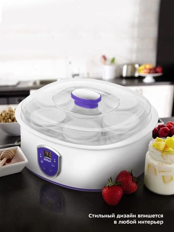 Йогуртница с баночками электрическая КТ-2088 - 20 Вт