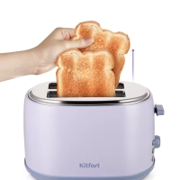Тостер для хлеба с поддоном КТ-6215 - 980 Вт