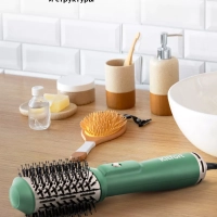 Фен-щетка фен для волос КТ-3249 - 2 скорости - 2 режима