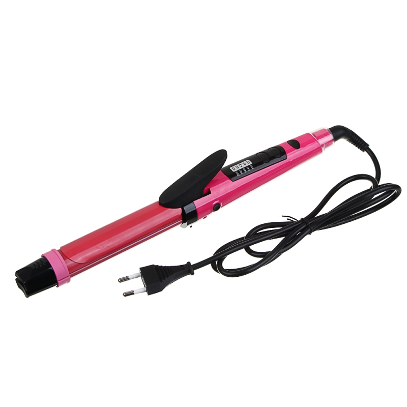 Утюжок-плойка для волос, 5 темп.реж, нагрев до 200°, 45Вт/50Гц/240В, пластик, металл, кер Утюжок-плойка для волос, 5 темп.реж, нагрев до 200°, 45Вт/50Гц/240В, пластик, металл, кер