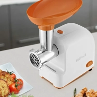 Мясорубка электрическая с насадками КТ-2113 - 1000 Вт Мясорубка электрическая с насадками КТ-2113 - 1000 Вт