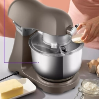 Цельнометаллический планетарный миксер кухонный КТ-4408