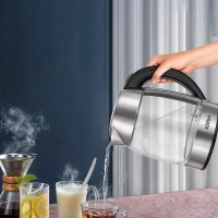 Чайный набор чайник электрический КТ-6608 - 1.7 л