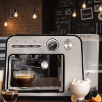 Кофеварка электрическая рожковая КТ-7515 - 1450 Вт