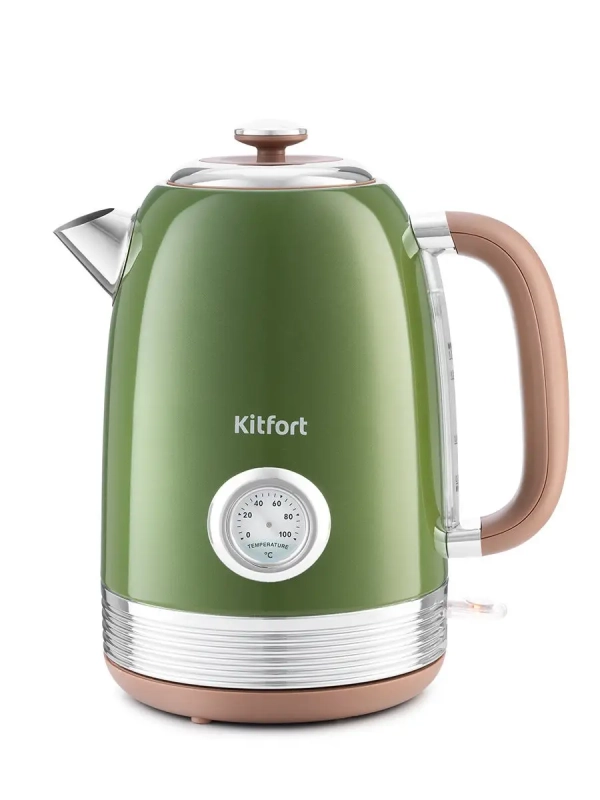 Чайник электрический металлический КТ-6110 - 1.7 л