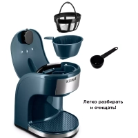 Кофеварка капельная электрическая КТ-7446 - 450 Вт Кофеварка капельная электрическая КТ-7446 - 450 Вт