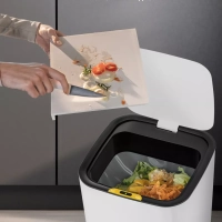 Мусорное ведро сенсорное с крышкой КТ-6021 - 9 л Мусорное ведро сенсорное с крышкой КТ-6021 - 9 л