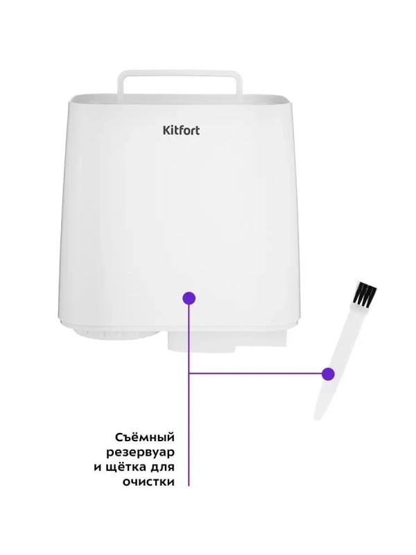 Увлажнитель воздуха для дома КТ-2811 (2 в 1) - 25 Вт Увлажнитель воздуха для дома КТ-2811 (2 в 1) - 25 Вт