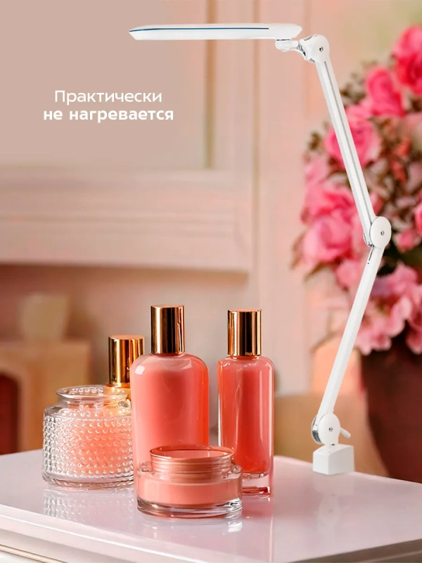 Бестеневая лампа светодиодная на струбцине КТ-3725 - 12 Вт