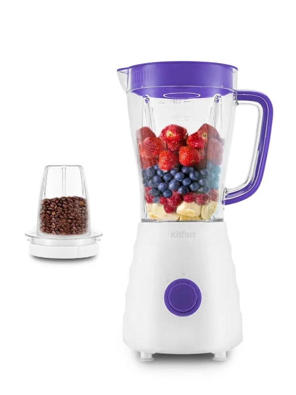Блендер стационарный с чашей КТ-3054 (2 в 1) - 500 Вт Блендер стационарный с чашей КТ-3054 (2 в 1) - 500 Вт