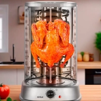 Электрошашлычница для дома КТ-1410 - 2000 Вт Электрошашлычница для дома КТ-1410 - 2000 Вт