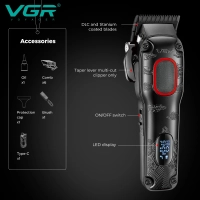 Машинка для стрижки волос VGR V-016 Синяя