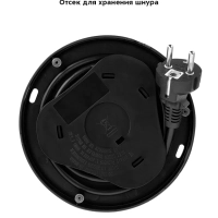 Чайник электрический стеклянный КТ-6635 - 1.7 л