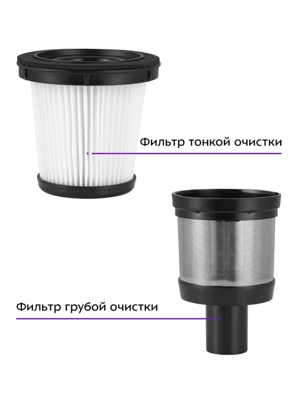 Пылесос вертикальный беспроводной КТ-5283 - 350 Вт