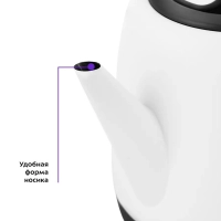 Чайник электрический маленький КТ-6112 - 1 л