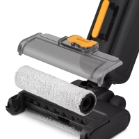 Вертикальный беспроводной моющий пылесос КТ-5260 - 200 Вт Вертикальный беспроводной моющий пылесос КТ-5260 - 200 Вт