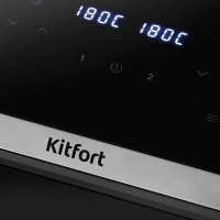 Аэрогриль электрический КТ-2254 - 2 поддона по 4 л - 2200 Вт