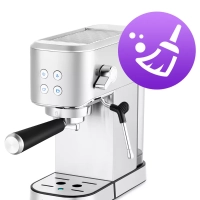 Кофеварка рожковая с капучинатором КТ-7294 - 1350 Вт